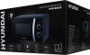 Микроволновая Печь Hyundai HYM-M2055 20л. 700Вт черный/серебристый