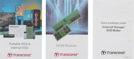 Накопитель SSD Transcend USB-C 1TB TS1TESD360C серый