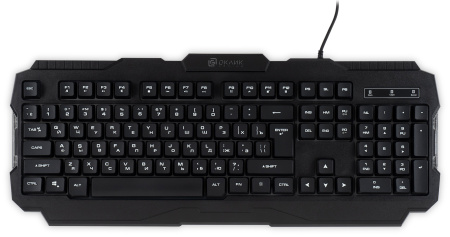 Клавиатура Оклик 757G HW2 черный USB for gamer (1790295)