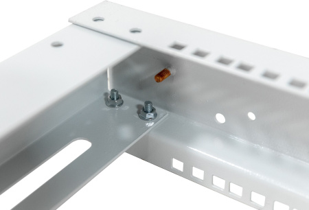 Стойка двухрамная NTSS (NTSS-2POR42U/600-1000) 42U 550ммx1000мм 600кг серый