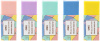 Ластик Deli EH02200 Macaron 50x20x11мм ассорти пласт.туб.