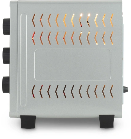 Мини-печь Hyundai MIO-HY077 30л. 1500Вт серебристый