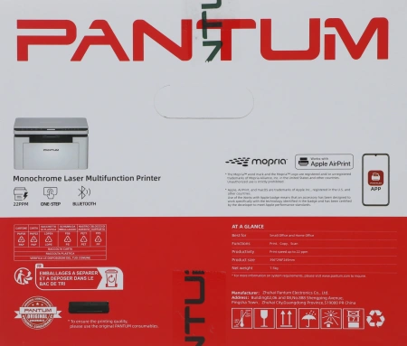 МФУ лазерный Pantum BM2300W A4 WiFi