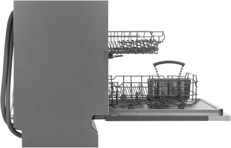 Посудомоечная машина встраив. Hyundai HBD 440P 2100Вт узкая серебристый/белый