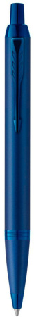 Ручка шариков. Parker IM Monochrome K328 (CW2172966) Blue PVD M син. черн. подар.кор.