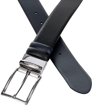 Ремень мужской Piquadro Modus CU4209MO/NBLU черный/синий натур.кожа