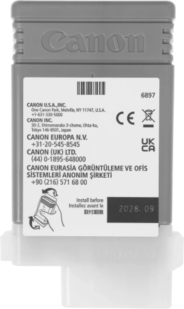 Картридж струйный Canon PFI-120 C 2886C001 голубой (130мл) для Canon imagePROGRAF TM-200/205