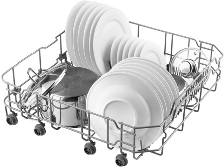 Посудомоечная машина Weissgauff DW 6035 белый (полноразмерная)