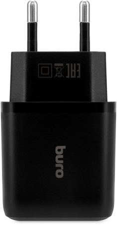 Сетевое зар./устр. Buro BUWH1 15.5W 3.1A 2xUSB универсальное черный (BUWH15S200BK)