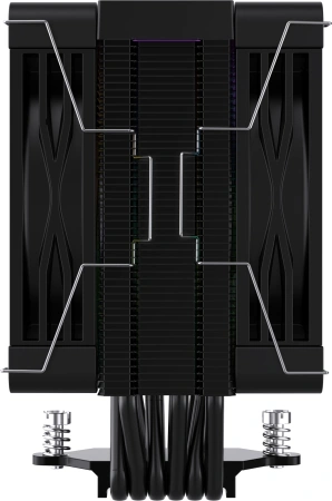 Устройство охлаждения(кулер) Bloody BD-AC230-ARGB1 ARGB Soc-AM5/AM4/1200/1700/1851 черный 4-pin 22-32dB Al+Cu LCD 230W 715gr Ret (BD-AC230-ARGB1-BK)