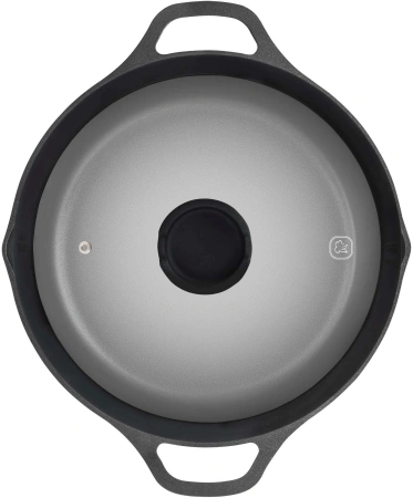 Сотейник Rondell Royal Blue RDA-1547 d=28см (с крышкой) синий