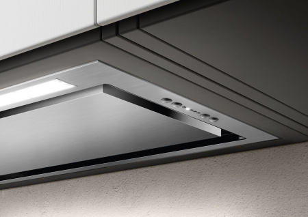 Вытяжка встраиваемая Elica Hidden Advance IX/A/72 нержавеющая сталь управление: кнопочное