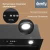 Вытяжка встраиваемая Domfy DM6036BB BG черный управление: кнопочное (1 мотор)