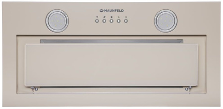 Вытяжка встраиваемая Maunfeld TRAPEZE 602IG бежевый управление: кнопочное (1 мотор)