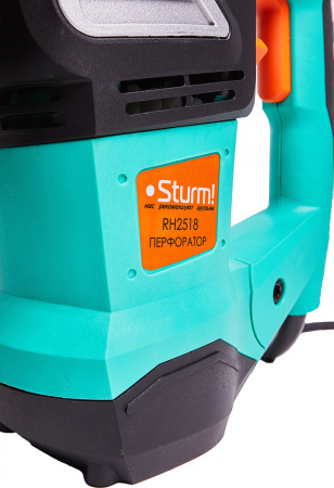 Перфоратор Sturm! RH2518 патрон:SDS-plus уд.:7Дж 1860Вт (кейс в комплекте)