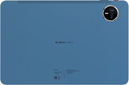 Планшет Digma Pro Eclipse T616 (2.0) 8C RAM8Gb ROM256Gb 11" In-Cell 1920x1200 4G 2Sim Android 14 голубой 20Mpix 8Mpix BT WiFi microSD 1Tb 8000mAh
