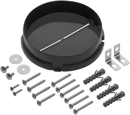 Вытяжка встраиваемая Maunfeld Clyde 60 черный управление: кулис.перекл.