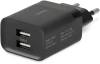 Сетевое зар./устр. Buro BUWE1 10.5W 2.1A 2xUSB универсальное черный (BUWE10S200BK)
