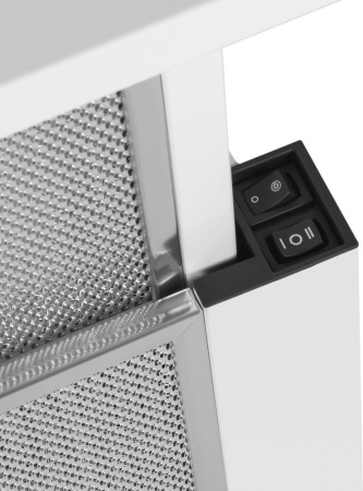 Вытяжка встраиваемая Maunfeld Clyde 50 белый управление: кулис.перекл.