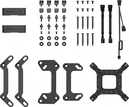 Система водяного охлаждения Deepcool LT520 Soc-AM5/AM4/1151/1200/1700 4-pin 28.2-32.9dB Al 280W 1504