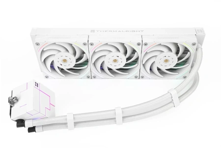 Система водяного охлаждения Thermalright Core Matrix 360 ARGB Soc-AM5/AM4/1151/1200/2066/1700 белый 4-pin 27dB Al Ret (C-MATRIX-360-WH)