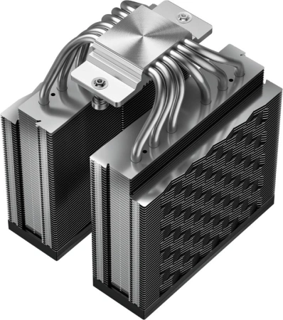 Устройство охлаждения(кулер) PcCooler RZ620 Soc-AM5/AM4/1151/1200/2066/1700 серебристый/черный 4-pin 28-32dB Al+Cu 270W Ret (RZ620-XXNWNX-GL)