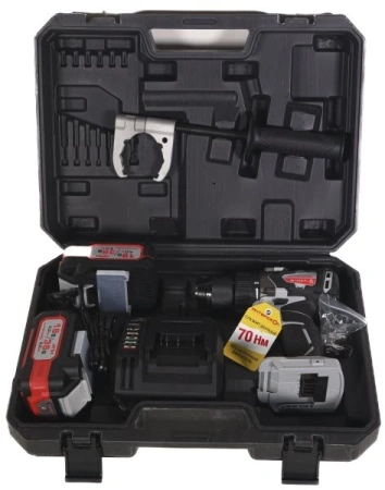 Дрель-шуруповерт Интерскол ДА-13/36В 70 аккум. патрон:быстрозажимной (кейс в комплекте) (814.2.2.70)