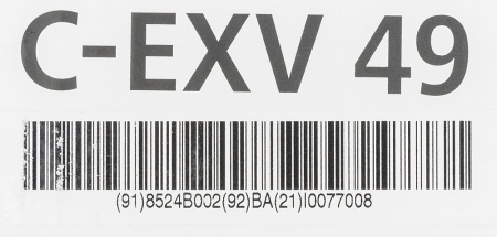 Тонер Canon C-EXV49BK 8524B002 черный туба для копира iR-ADV C33xx