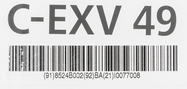 Тонер Canon C-EXV49BK 8524B002 черный туба для копира iR-ADV C33xx
