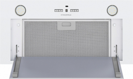 Вытяжка встраиваемая Maunfeld Fantasy 1000ST 60 белый управление: кнопочное (1 мотор)