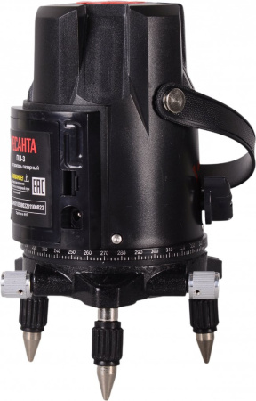 Нивелир лазерн. Ресанта ПЛ-3 2кл.лаз. 635нм цв.луч. красный (61/10/518)