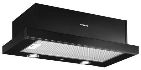 Вытяжка встраиваемая Hyundai HBH 6232 BK черный управление: кулисные переключатели (1 мотор)