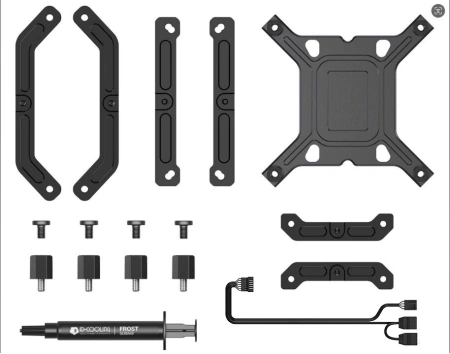 Система водяного охлаждения ID-Cooling Dashflow 360 XT Pro ARGB Soc-AM5/AM4/1200/1700/1851 черный 4-pin 16-34dB Al+Cu 350W Ret