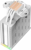 Устройство охлаждения(кулер) Deepcool AK400 Digital Wh Soc-AM5/AM4/1151/1200/1700 4-pin 28dB Al+Cu 2