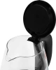 Чайник электрический Vitek VT-1173 1.7л. 2200Вт прозрачный/черный корпус: стекло