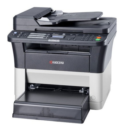МФУ лазерный Kyocera FS-1125MFP (1102M73RU0/1102M73RUV) A4 Duplex белый/черный