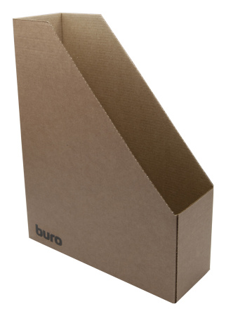 Лоток вертикальный Buro ЛВ-75B микрогофрокартон корешок 75мм A4 325x250x75мм бурый