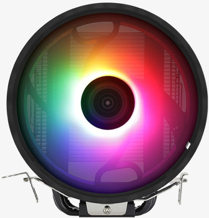 Устройство охлаждения(кулер) Aerocool Rave 3 ARGB Soc-AM5/AM4/1151/1200/1700 4-pin 18-27dB Al 125W 5