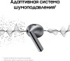 Гарнитура вкладыши Samsung Galaxy Buds 3 серебристый беспроводные bluetooth в ушной раковине (SM-R530NZAACIS)