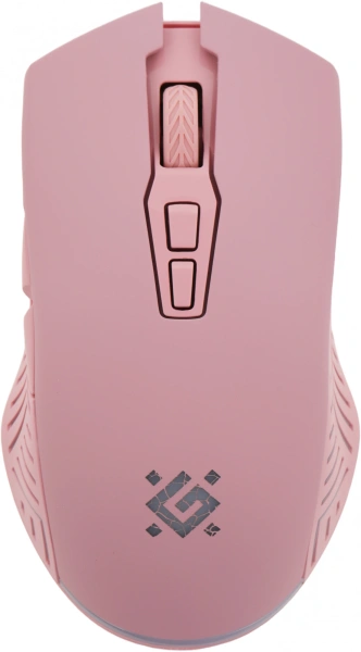 Мышь Defender Pandora GM-502 розовый оптическая 3200dpi silent беспров. USB 6but (52501)