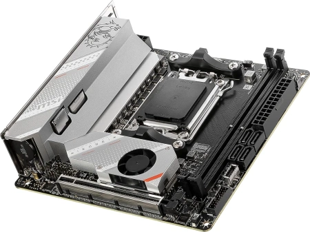 Материнская плата MSI MPG B650I EDGE WIFI SocketAM5 AMD B650 2xDDR5 mini-ITX AC`97 8ch(7.1) 2.5Gg RA