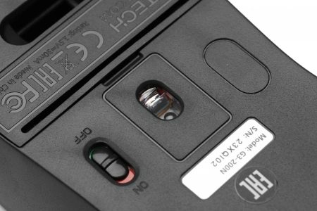 Мышь A4Tech G3-200N черный/красный оптическая 1200dpi беспров. USB 2but