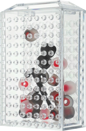 Наушники вкладыши Fiio FD3 1.2м черный/медный проводные в ушной раковине (80001656)