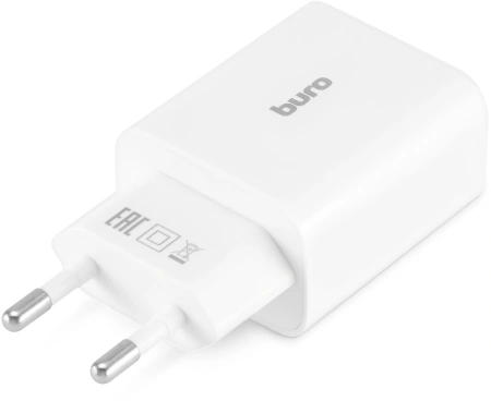 Сетевое зар./устр. Buro BUWE1 10.5W 2.1A 2xUSB универсальное белый (BUWE10S200WH)