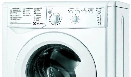 Стиральная машина Indesit EcoTime IWUB 4085 класс: A загр.фронтальная макс.:4кг белый