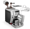 Кофемашина Delonghi Magnifica ECAM22.110.SB 1450Вт серебристый