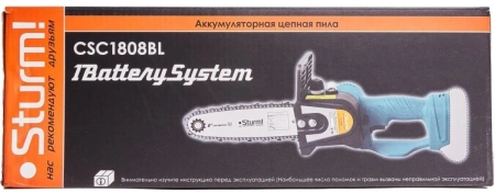 Электрическая цепная пила Sturm! CSC1808BL дл.шины:7.8" (20cm)