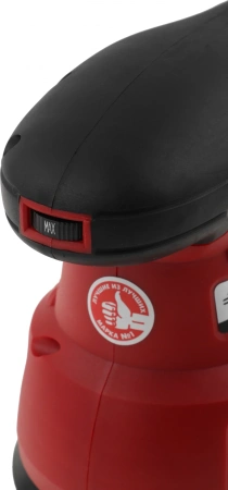 Эксцентриковая шлифовальная машина Зубр ЗОШМ-450-125 450Вт