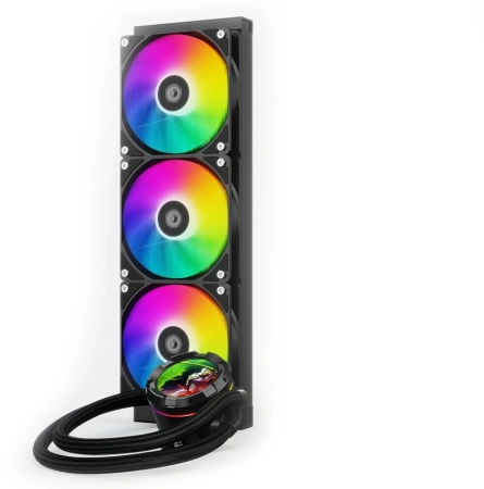 Система водяного охлаждения ID-Cooling SL360 XE Soc-AM5/AM4/1151/1200/2066/1700 4-pin 14-30dB Al+Cu