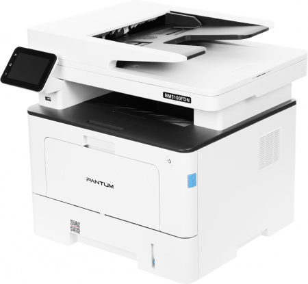 МФУ лазерный Pantum BM5100FDN A4 Duplex Net белый/черный